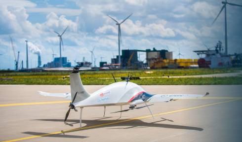 droneport heliport eemshaven