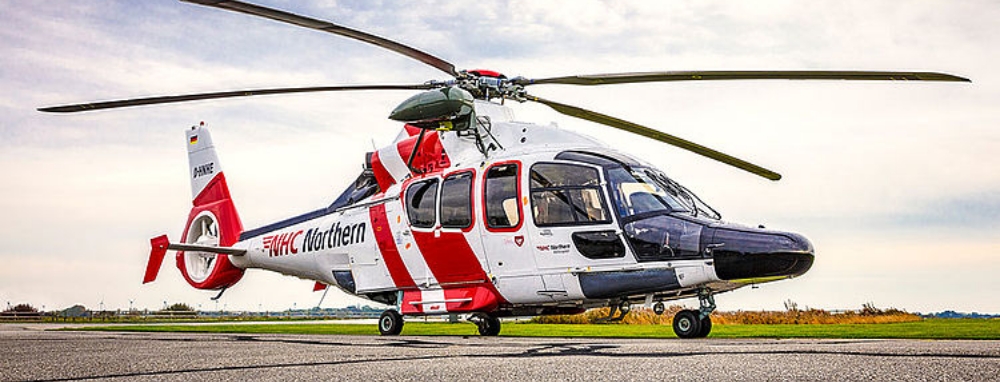NHC Northern Helicopter takes over offshore air rescue for the RWE Amrumbank wind farm in the North Sea