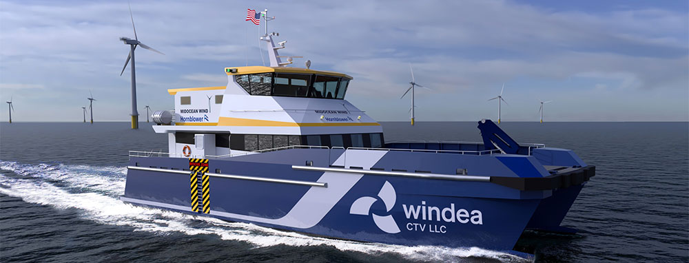 WINDEA CTV Begins Construction of three 30-meter hybrid ready CTVs