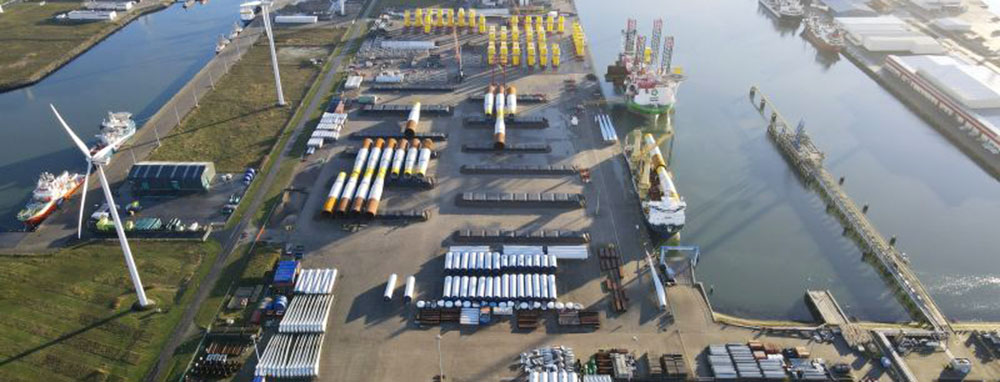Buss Terminal Eemshaven awarded as Marshalling Port for Offshore Wind Project “He Dreiht”