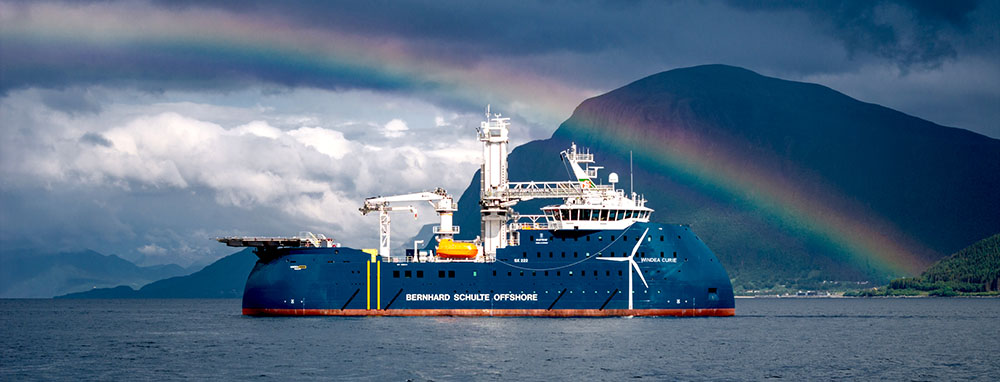 Christening of the first of two CSOVs for Bernhard Schulte Offshore